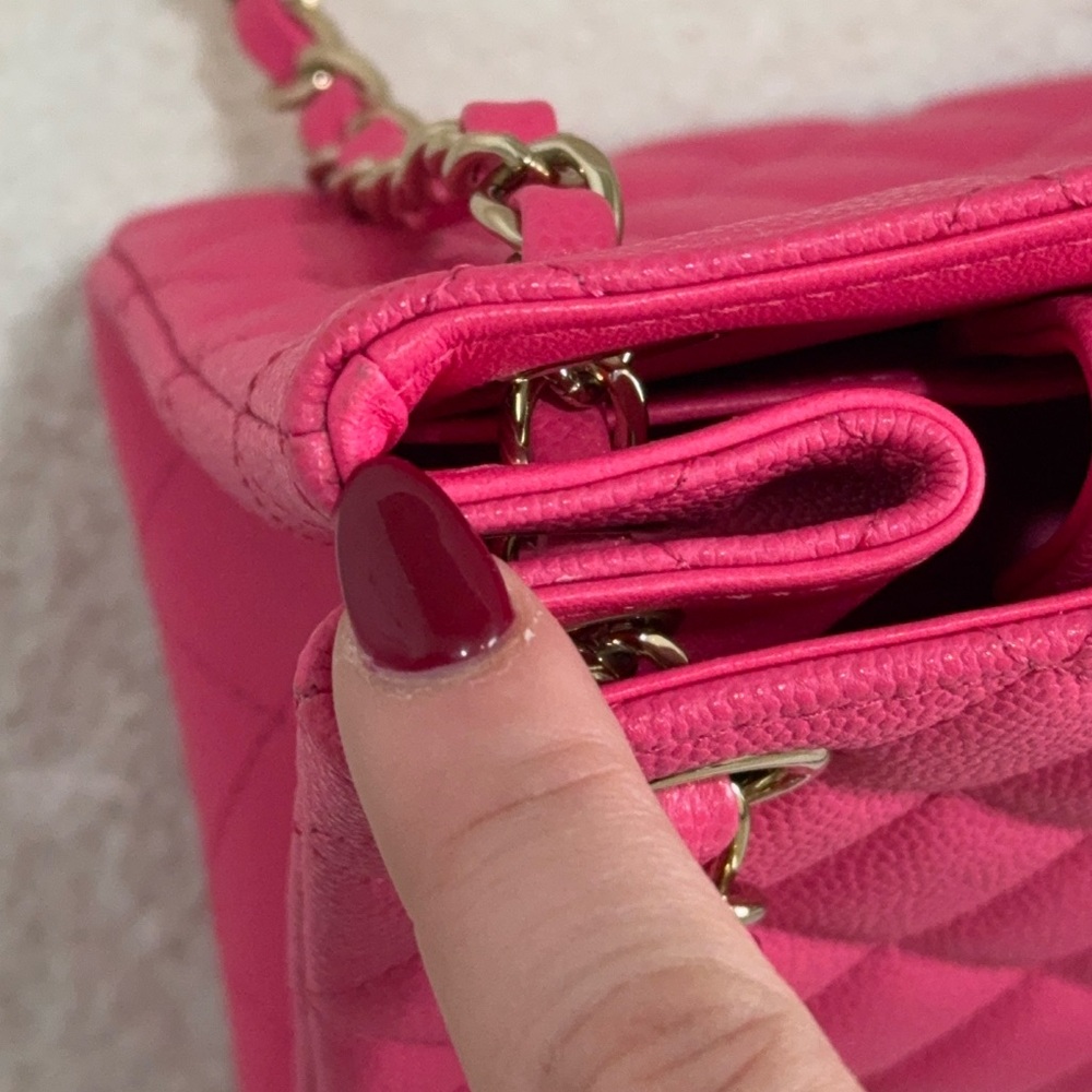 CHANEL Pink Crossbody Bag - Picture 10 of 16
